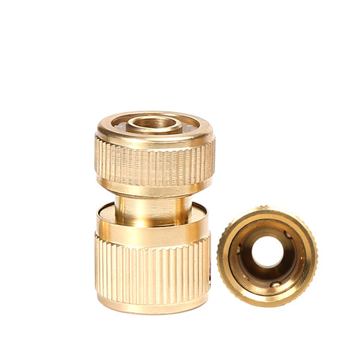 Anlushi Full Copper Fast Coupling Water Delivery Three-Four-Five-Six-Fraction Car Wash Hose Flexible Pipe Quick Connect Coupling