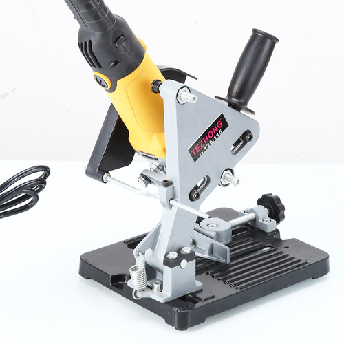 Large quantity preferential fixed grinder bracket angle grinder drill stand cutting machine bracket angle grinder bracket wholesale