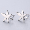 Universal earrings, silver needle, simple and elegant design, silver 925 sample