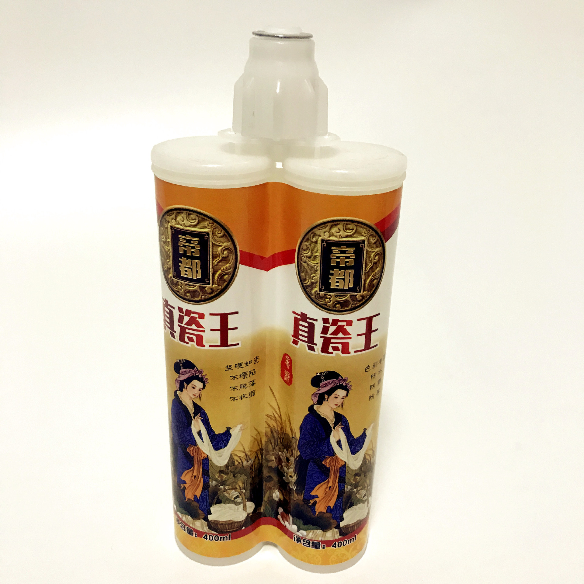 廠家批發400ml耐水堵漏劑 固體瓷磚膠真瓷膠 美縫膠雙組份填縫劑