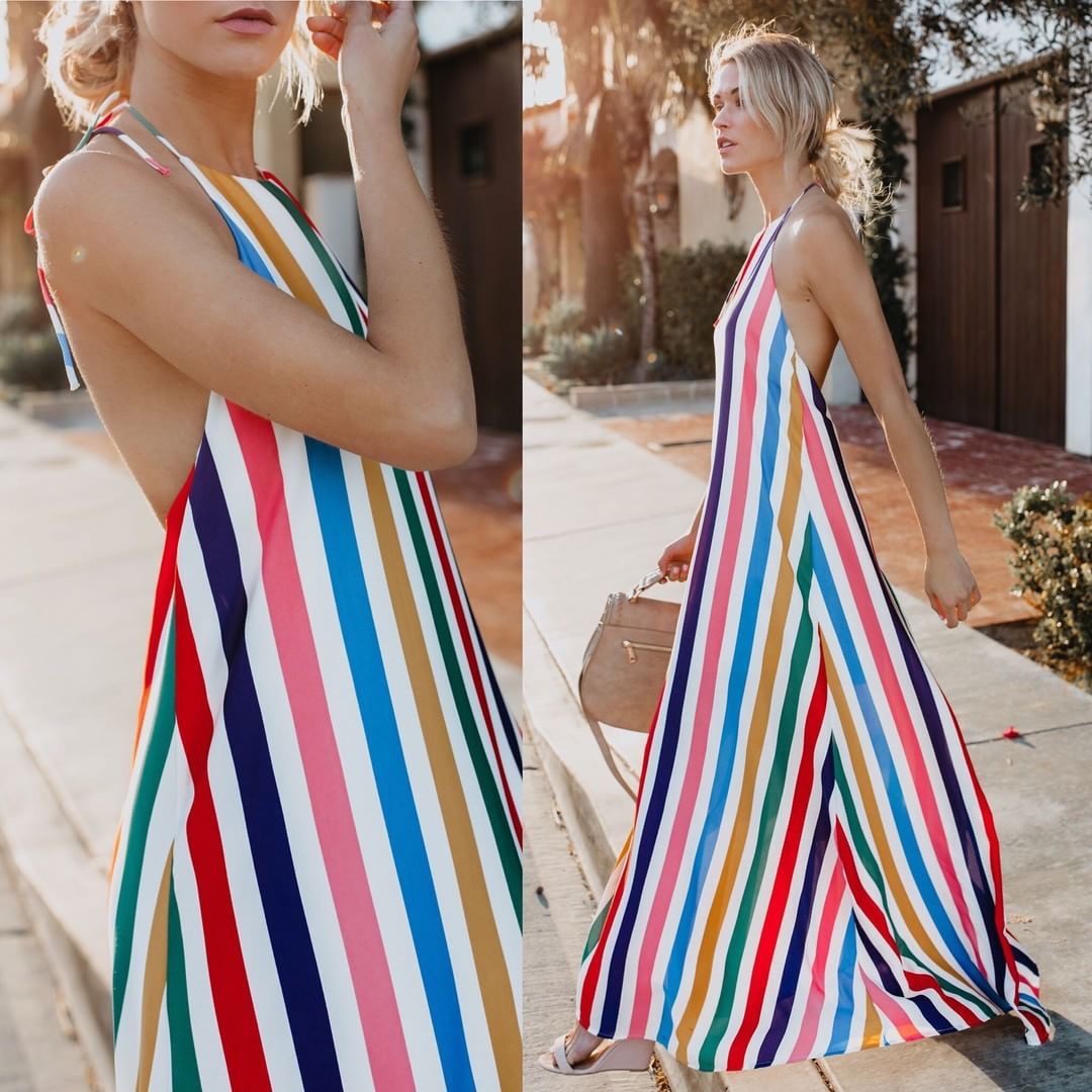 candies halter maxi dress