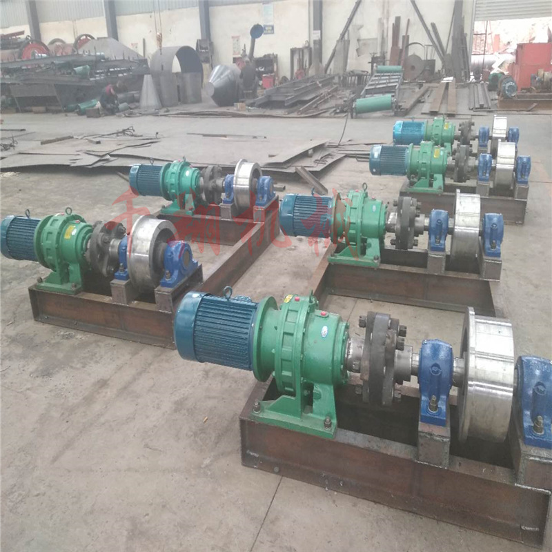 厂家直销煤泥烘干机滚筒托辊挡轮总成 回转窑齿圈非标配置大小型