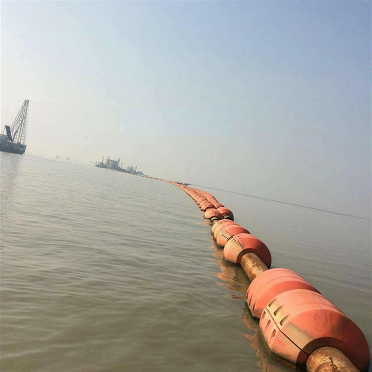 柏泰工厂批发 方形塑料浮筒、圆柱体夹管浮体、球形浮排