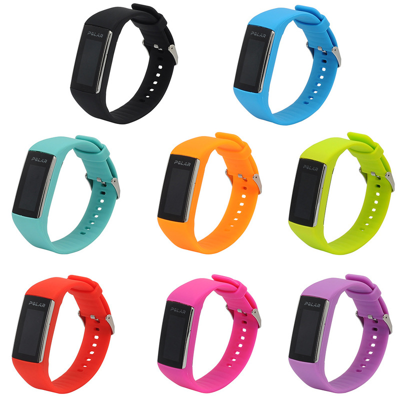 Applicable to POLAR Boneng A360 A370 smart bracelet silicone watch buckle replacement wrist strap in stock