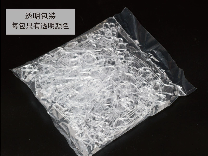 Factory in-stock creative poker fruit needle bar KTV plastic disposable fruit plate needle cake dessert fork