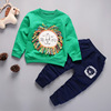 Autumn thermal underwear for boys girl's, clothing, set for early age, Korean style, 2023 collection, 0-3 years, children's clothing