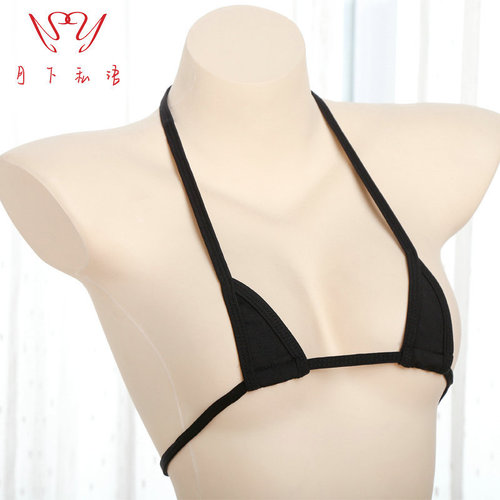 Whispers under the moon, sexy and interesting underwear, European and American dead stock water tight and sexy hollow one-piece three-point passion suit