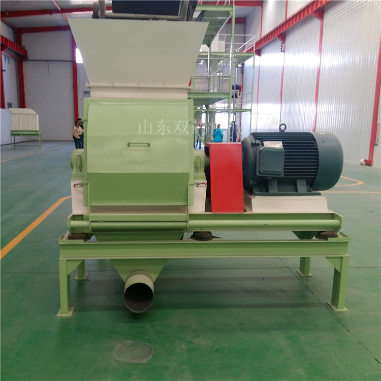 成套的玉米芯颗粒粉碎机机组价格，全自动上料的玉米芯粉碎机