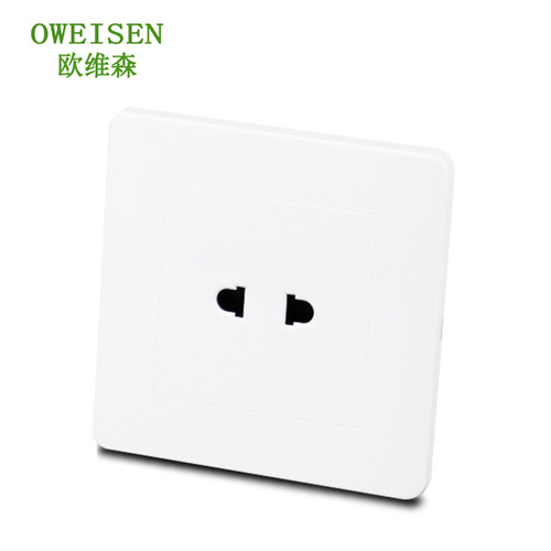 Two-hole socket concealed battery car charging socket 2 holes two-hole socket charging pile socket manufacturer wholesale