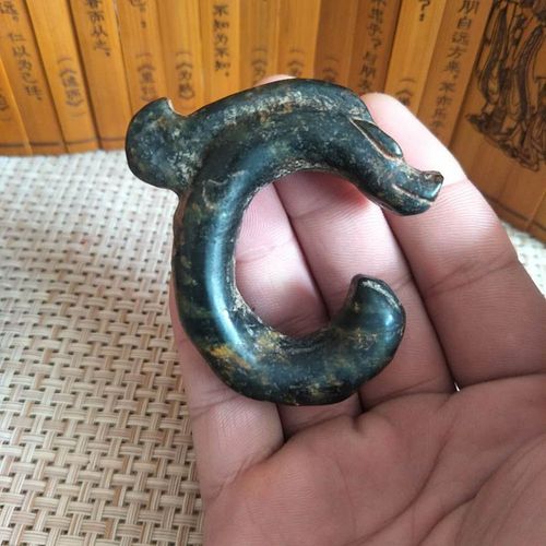 Wholesale antique collection Hongshan culture antique jade miscellaneous pieces antique jade pig dragon meteorite handle pendant