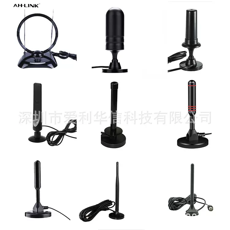 跨境DVB-T2/dtmb hdtv天线数字高清室内电视吸盘天线