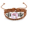 Multicoloured cartoon accessory, glossy bracelet, suitable for import