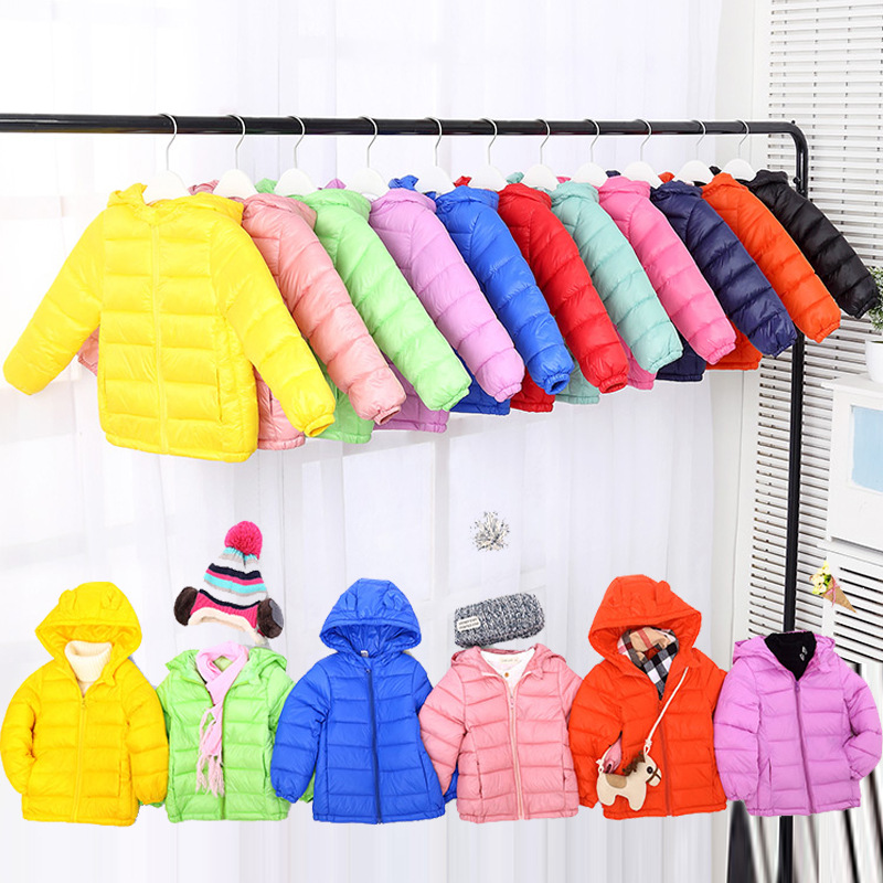 冬季儿童9棉服中小童装轻薄款韩版棉衣冬装宝宝棉袄批一件代发|ms