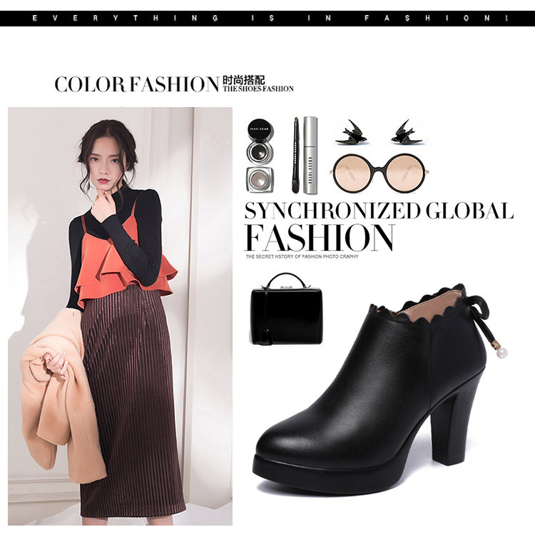 Bottes femme en Tissu mixte - Ref 3355051 Image 21