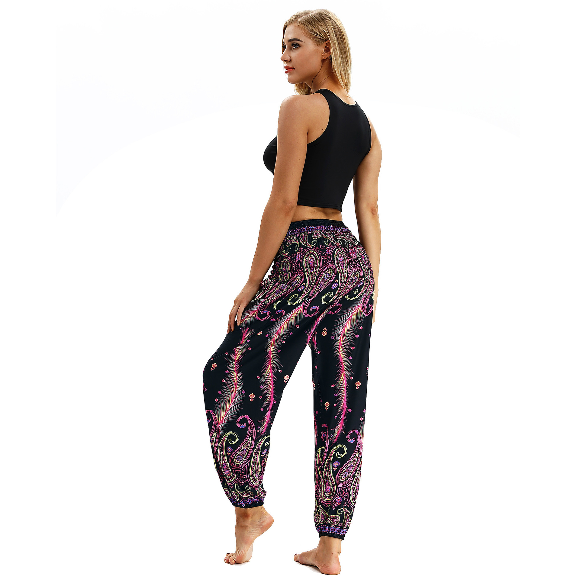 printing loose sports yoga pants Nihaostyle Clothing Wholesale NSMDF67669