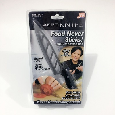 不粘气孔刀切菜肉水果刀不锈钢削皮刀削肉超级锋利aero knife小刀|ms