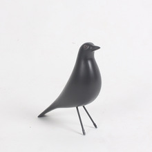 厂家批发丹麦装饰鸟多颜色家庭创意居家装饰树脂伊姆斯小鸟摆件