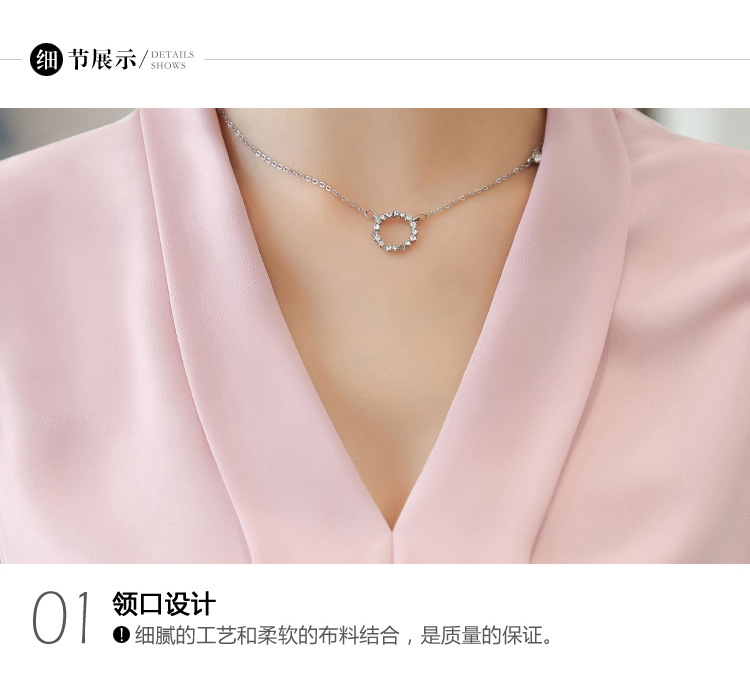 外贸雪纺衫女2022夏季新款时尚背心 V领无袖大码打底女装上衣衬衫详情29