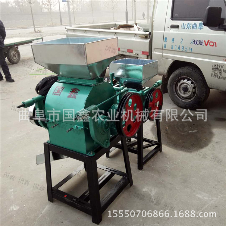 月饼厂用花生破碎机 香菇挤扁去梗机