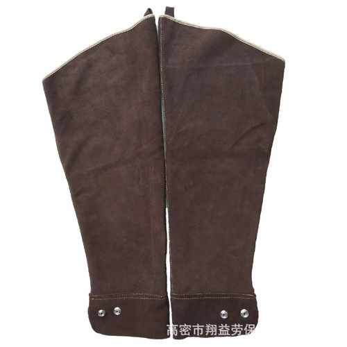 Wholesale cowhide wear-resistant, flame-retardant, high-temperature resistant welding sleeve, electric welding glove, labor protection sleeve, protective arm sleeve