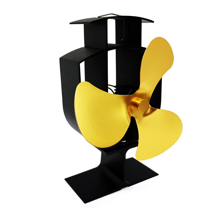 厂家跨境 亚马逊 速卖通 欧洲耐高温不变色铝合金 壁炉风扇