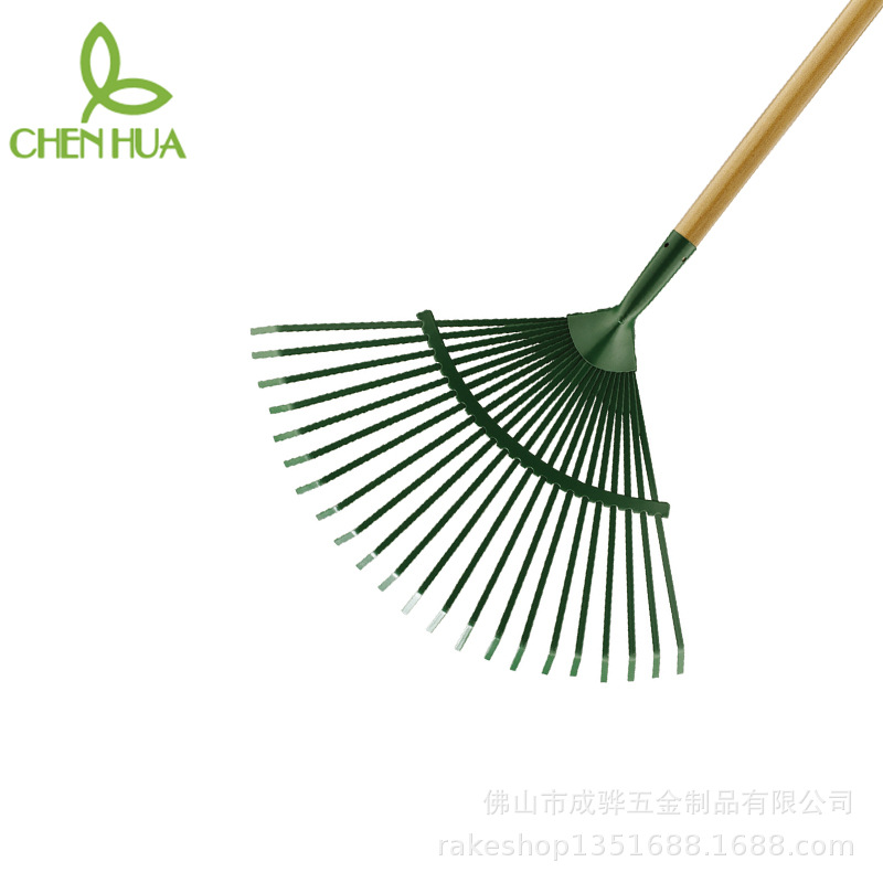 草耙高碳钢草耙 园林工具 树叶耙22齿草耙子园林耙子
