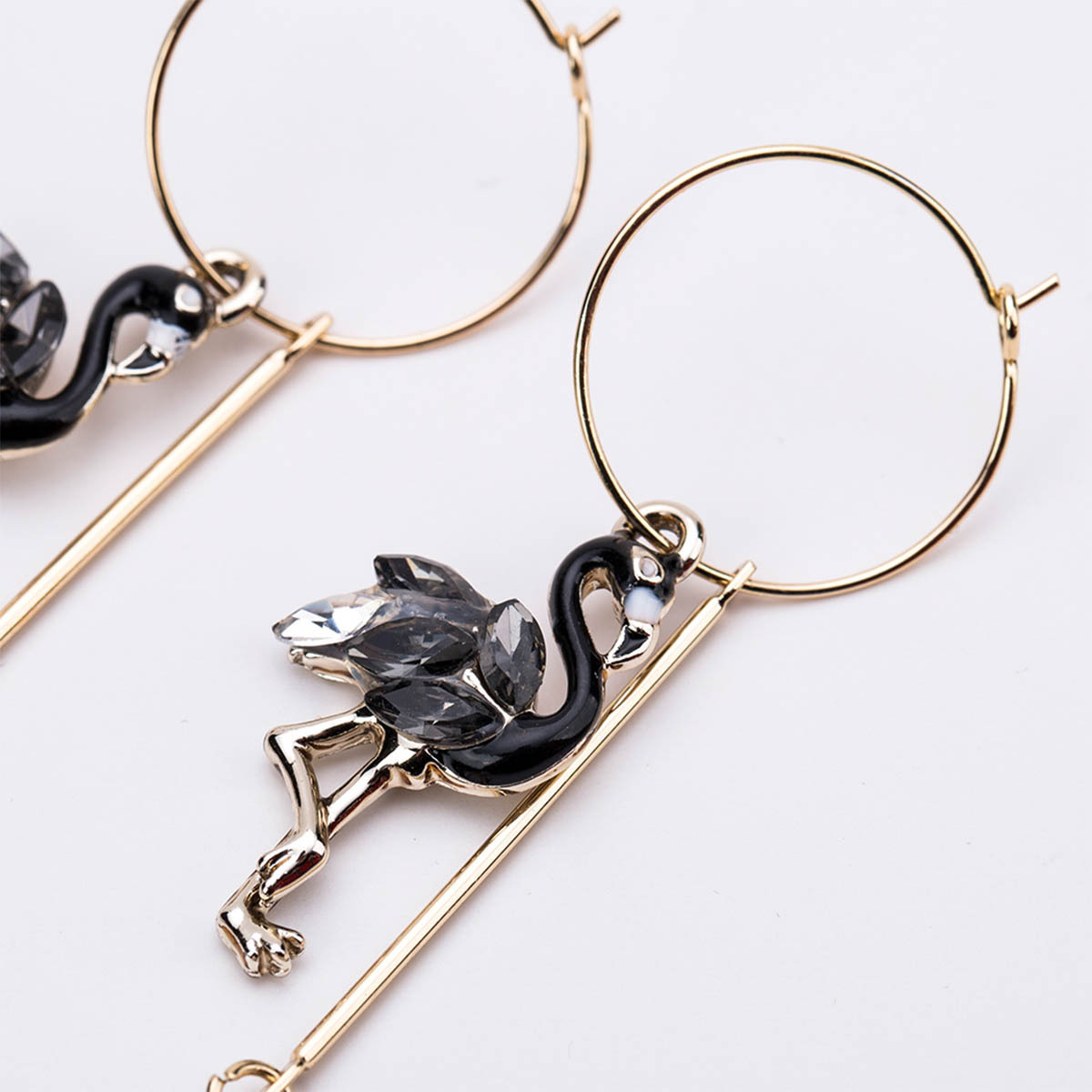 Alloy Fashion Animal earring(white) NHJE1219-white
