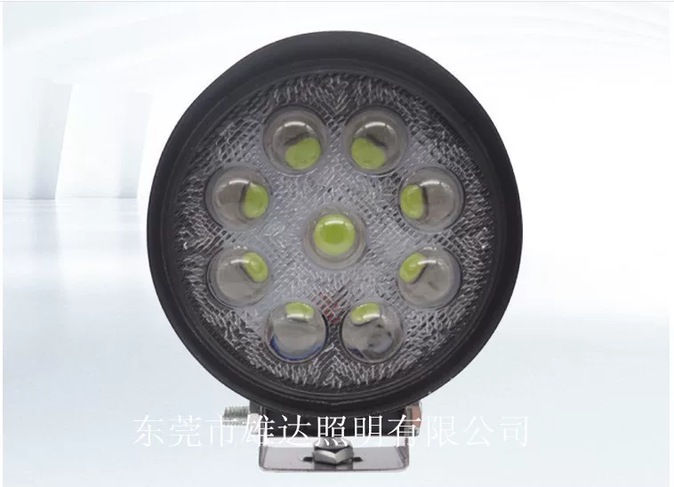 Круглая LED рабочая SUV, потолочный свет, 27Вт