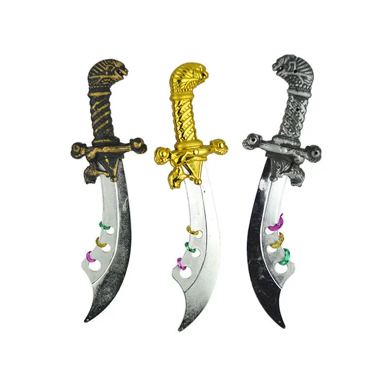 Plastic toy, sword, cutting die, minifigure