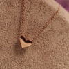 Fashionable elegant cute accessory, short golden necklace, wholesale