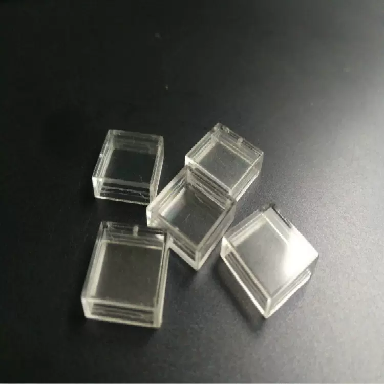 厂家10X10轻触开关按键帽方头12X12-7.3按键帽A14透明盖 颜料盒子