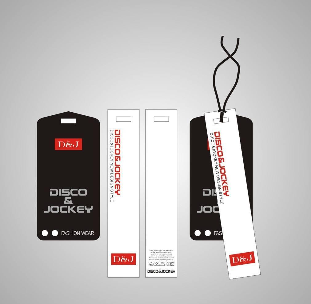 温州定做工厂可按您的要求做简约图案吊牌