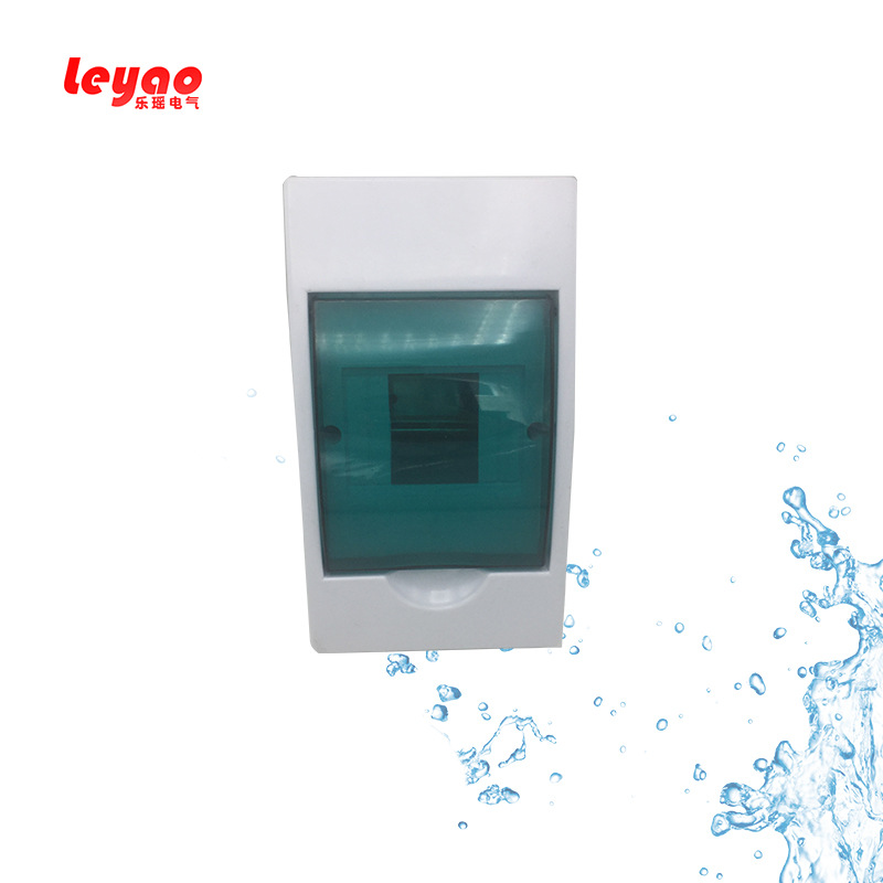 供应暗装防水配电箱 新梅兰箱 照明断路器盒 TSM-4回路防尘塑料盒