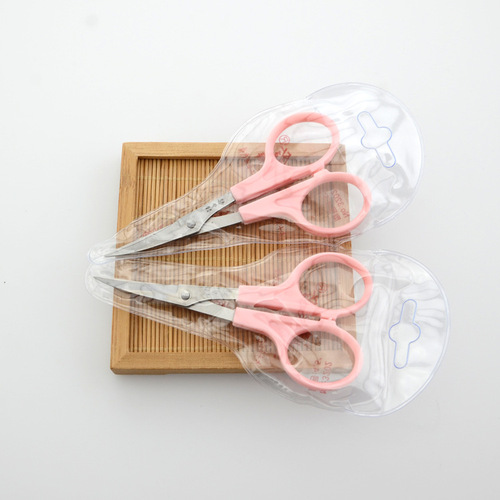 Wang Wuquan tilted head scissors 3.5 inches 4.5 inches large handmade elbow scissors curved embroidery small scissors