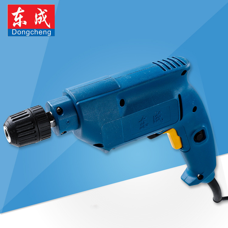 东成手电钻家用电动螺丝刀J1Z-FF05-10A正反转调速500W大功率电钻|ms