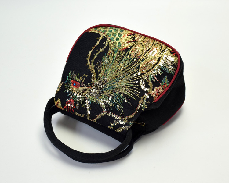 Women's Mini Canvas Phoenix Animal Vintage Style Ethnic Style Shell Zipper Diana Bag display picture 2