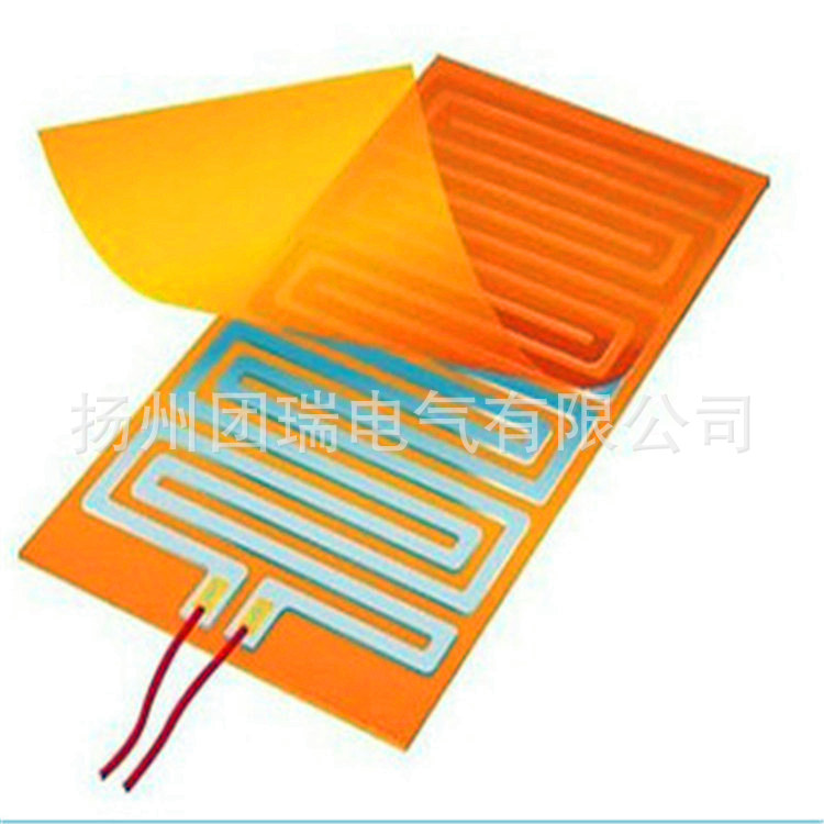 厂家电子PI加热片防水保暖加热片发热膜