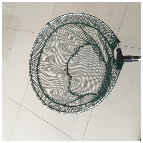 Aluminum alloy copy net foldable dense mesh copy net 1.5-2.1 meters telescopic color fishing net rod manufacturer