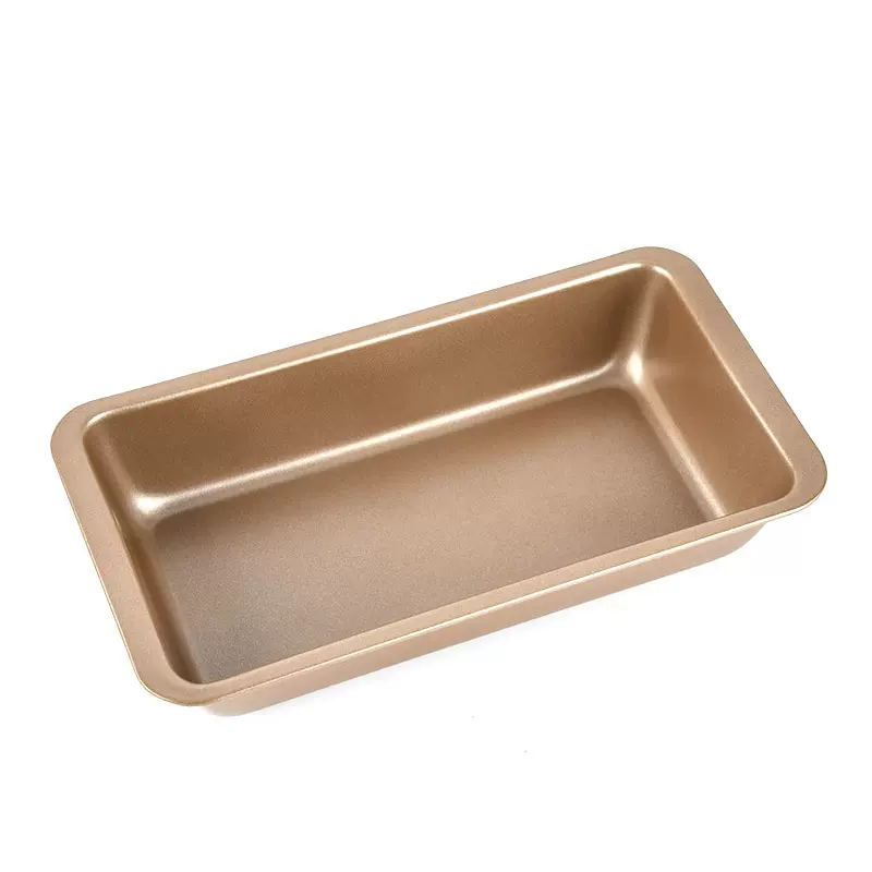 中号金色长方吐司盘面包模不粘烤盘烘培DIY蛋糕模具烘焙工具 批发