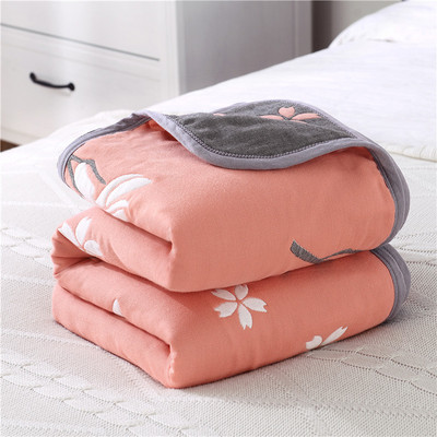 厂家直销六层纱布毛巾被全棉双人夏凉被空调毯网销淘宝一件代发|ru