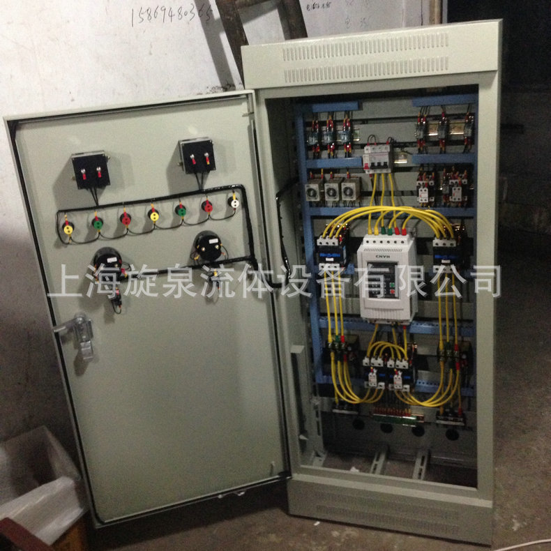 厂家供应软启动控制柜 恒压供水控制柜 PLC智能控制柜