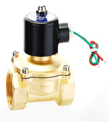 节能电磁阀 2W-400-40 长时间通电不发热AC220V 太阳能进水 消防