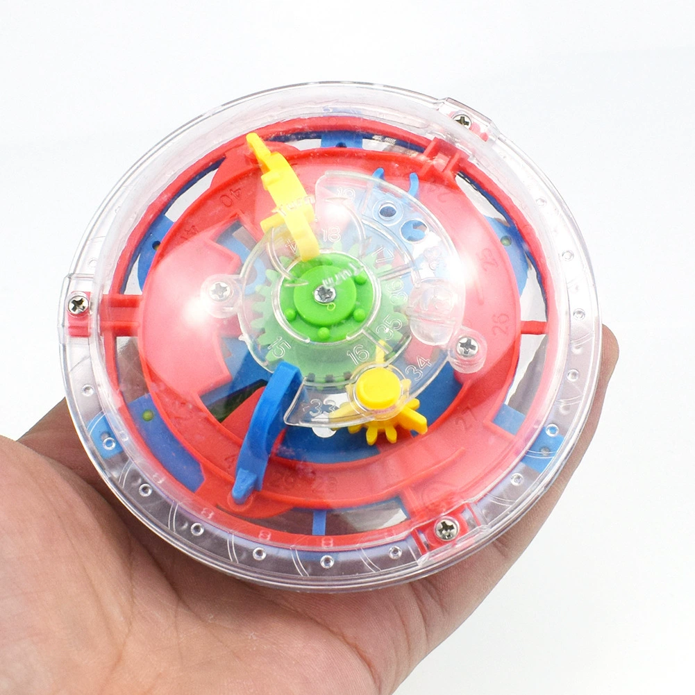 Intellectual 3D Rollerball Labyrinth - A Colorful, Multi-Layered Brain-Teaser Maze