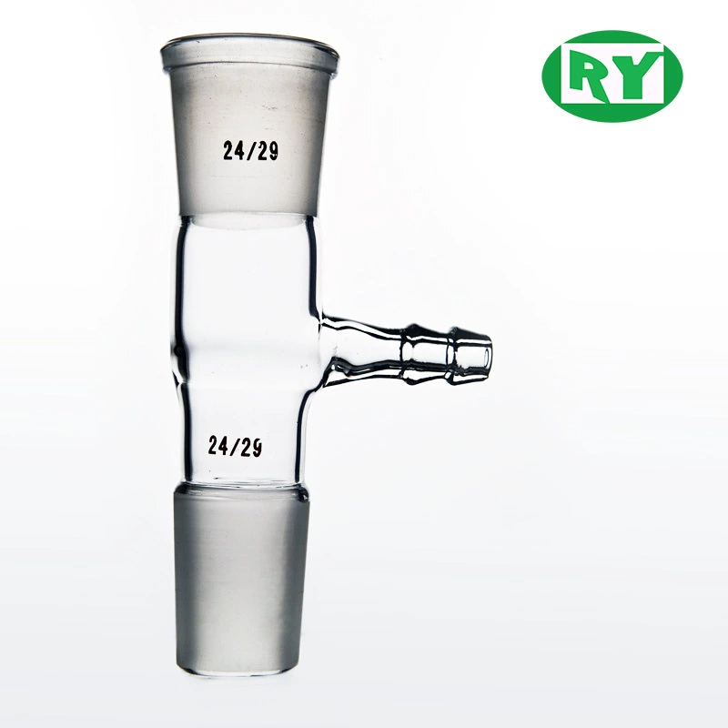 Heqi Мощный производитель трубки для извлечения воздуха из боросиликатного стекла 3.3, стандартный порт-адаптер 14/19/24/29/34