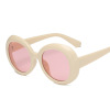 Retro sunglasses, trend fashionable glasses solar-powered, European style, wholesale