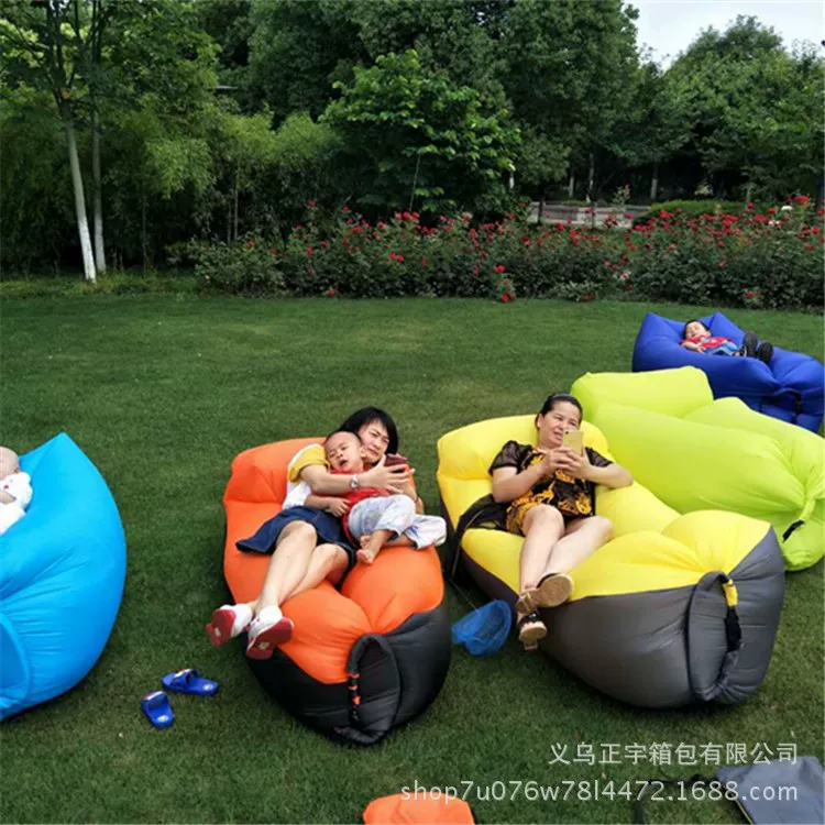 Pillow, sofa, beach travel handheld portable inflatable sleeping bag