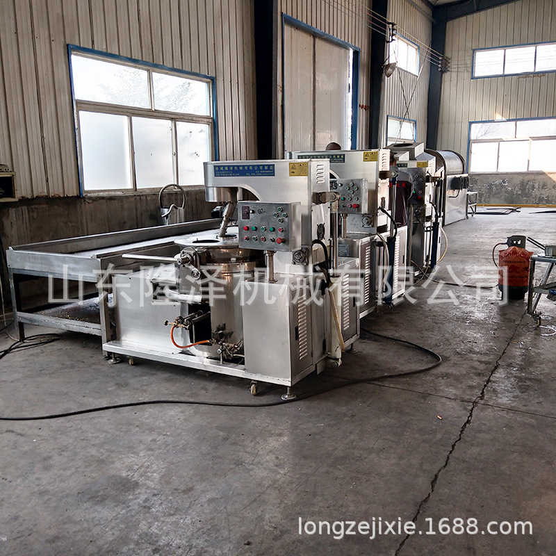 美式球形爆米花生产流水线 电磁球形爆米花机 做爆米花的机器