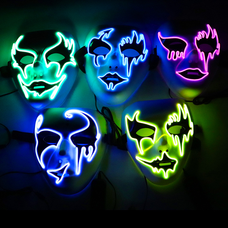 Masque Lumineux LED d Halloween - Ref 3423443 Image 4