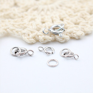 s925���y������朵Ŀ��� ���ɿ� �AȦ�� diy�ֹ��Ʒ���僰׽�