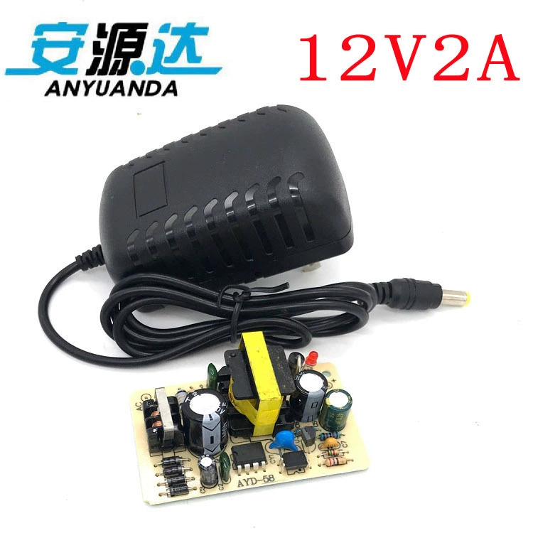 Производитель производит 12V2A адаптер питания массажер/светодиодная лампа с мониторингом питания импульсный источник питания